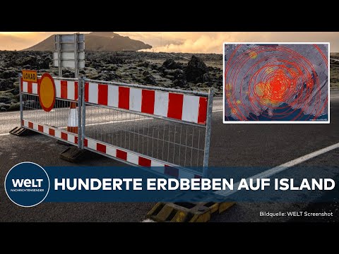 HUNDERTE ERDBEBEN AUF ISLAND: Sorge vor m&ouml;glichem Vulkanausbruch
