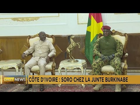 Burkina Faso : Guillaume Soro rencontre le capitaine Traor&amp;eacute;