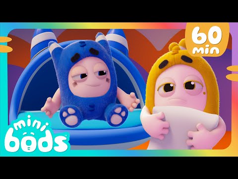 The Sleepiest Sleepover Party Ever! 💤 | Minibods | Preschool Cartoons for Toddlers