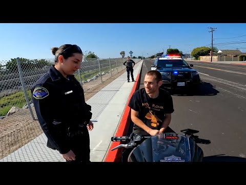 Encounters with Cool Cops. POLICE vs BIKERS 2023