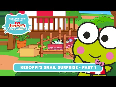 Keroppi&rsquo;s Snail Surprise (Part 1) | Hello Kitty and Friends Supercute Adventures S7 EP8