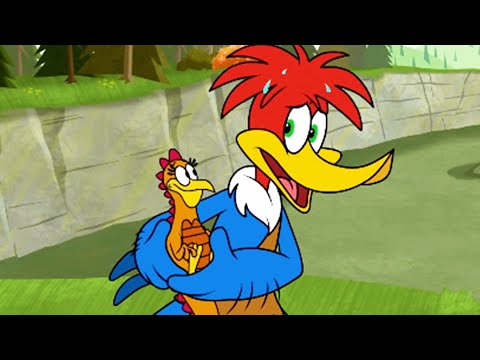 Woody protects his dinosaur friend | Woody Woodpecker