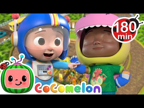 Wheels on the Halloween Bus 🚌 CoComelon | Nursery Rhymes &amp; Kids Songs | 3 HOURS | After School Club