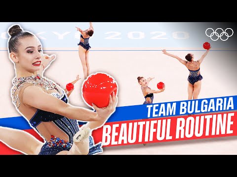 🇧🇬 Bulgaria's INCREDIBLE Ball Routine at Tokyo 2020! 🎵