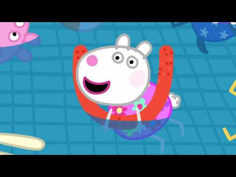 Peppa Pig | Swimming Lesson | Peppa Pig Official | Family Kids Cartoon