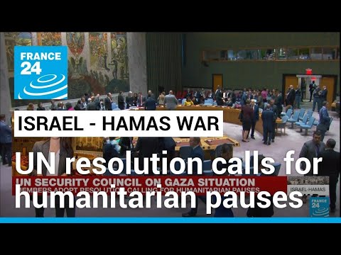 Jessica Le Masurier reports on the UNSC resolution on Gaza &amp;bull; FRANCE 24 English