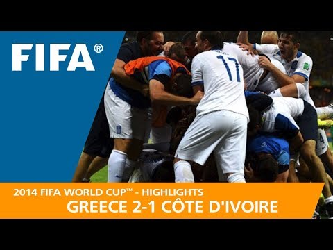 Greece v C&ocirc;te d'Ivoire | 2014 FIFA World Cup | Match Highlights