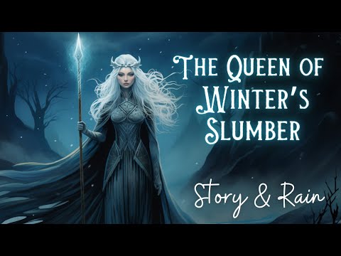 Fairytale with RAIN Sounds | The Queen of Winter&rsquo;s Slumber | Bedtime Story for Grown Ups