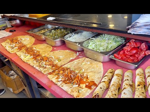 You Must See! - Amazing Turkish Doner Kebab! - Delicious Turkish Street Food