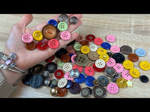 DIY Thousands of These Ideas, Sell And Earn Money! 3 Ideas With Buttons.