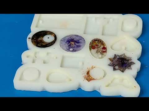 The magic of resin art: tutorial on designing resin keychains with different colors and patterns