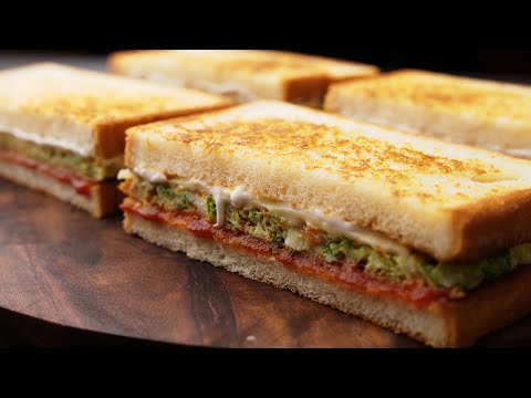 Easy Korean Street Toast | Making Cabbage Egg Sandwich