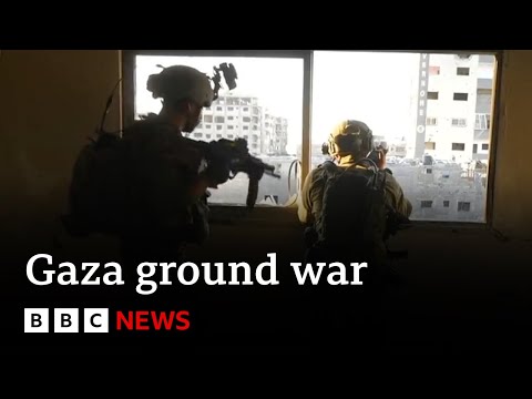 Special report:  Inside Gaza with Israeli forces - BBC News