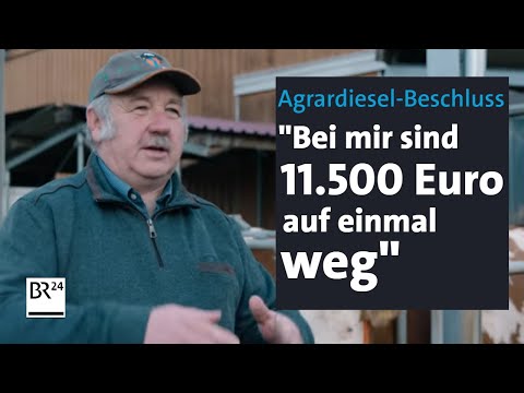 Agrardiesel und Kfz-Steuer: Steuerbeg&uuml;nstigungen f&uuml;r Landwirte fallen weg | Abendschau | BR24