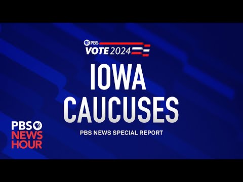 WATCH LIVE: 2024 Iowa Republican caucuses - PBS NewsHour special coverage