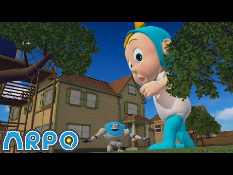 Plant Vs. Robot | ARPO The Robot Classics | Full Episode | Baby Compilation | Funny Kids Cartoons