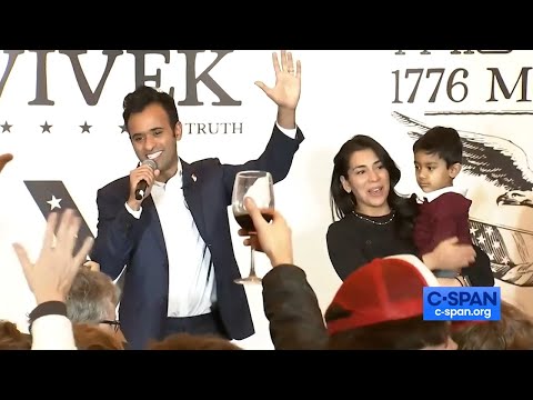 Vivek Endorses Trump as He Ends Campaign with Classy Speech