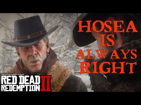 5 Times Dutch should&rsquo;ve taken Hosea&rsquo;s Advice | Red Dead Redemption 2