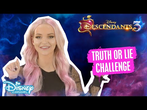 Descendants 3 | Truth Or Lie Challenge ft. Dove Cameron ? | Disney Channel UK