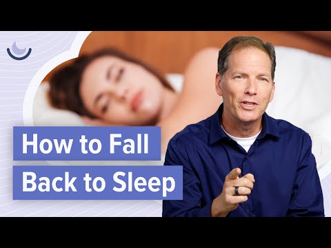 How to fall back asleep in the middle of the night