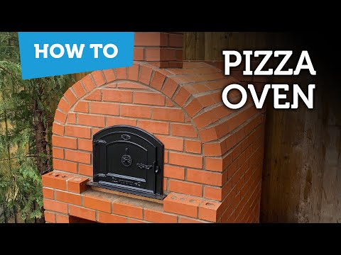 How to build a brick pizza oven