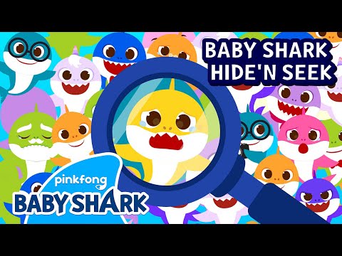 🔎Amusement Park Mystery: Find the Shark Family | Hide &amp; Seek with Baby Shark | Baby Shark Official