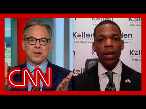 Tapper calls out GOP candidate's stance on Santos and Trump