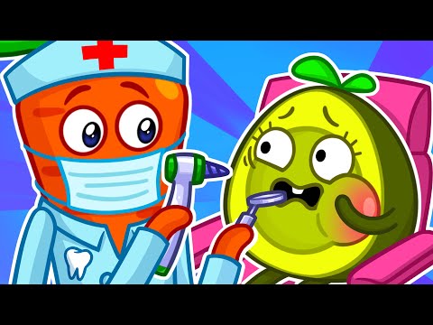 The Dentist Song 🦷😁 Healthy Habits for Kids || VocaVoca🥑 Kids Songs And Nursery Rhymes