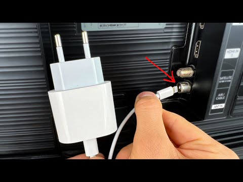 Insert the Charger into your TV - and be Surprised by the Result!