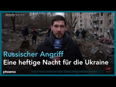 Vassili Golod zur Lage in der Ukraine nach dem j&uuml;ngsten russischen Angriff am 02.01.24