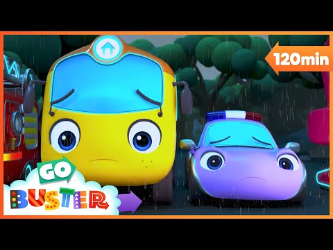 ⛈️ Learn about Stormy Weather with Buster! | Go Learn With Buster | Videos for Kids