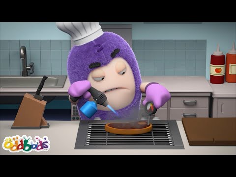 Masterchef Jeff | Oddbods | Monster Cartoon for Kids