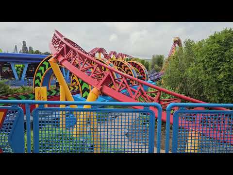 Slinky Dog Dash Roller Coaster Oct 2023 Disneyworld-Orlando