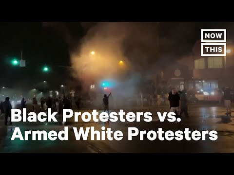 Police Violence Protesters vs Anti-Lockdown Protesters | NowThis