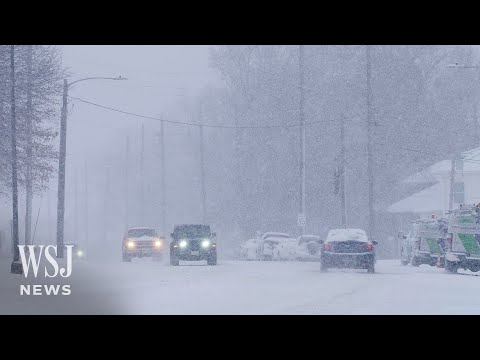 Severe Weather Lashes Central U.S. as Blizzard Conditions Head East | WSJ News