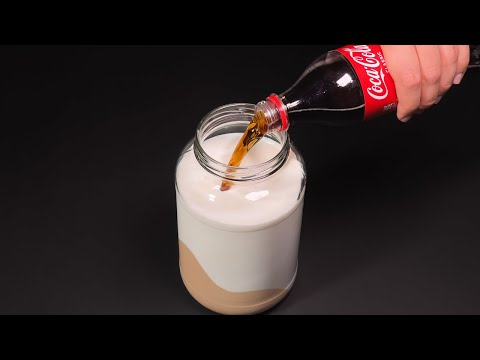 Just mix cola and 1 liter of milk! A few people know this secret recipe