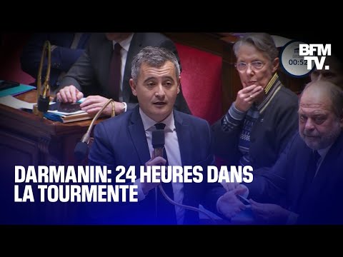 Darmanin: 24 heures dans la tourmente