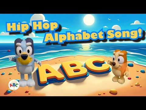 【ABC Hip Hop】🐶 Playful Pup's Hip Hop Alphabet Adventure 🎵 | Fun ABC Song for Kids 🌟