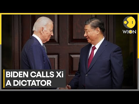 US President goes off script and describes his Chinese counterpart as a dictator