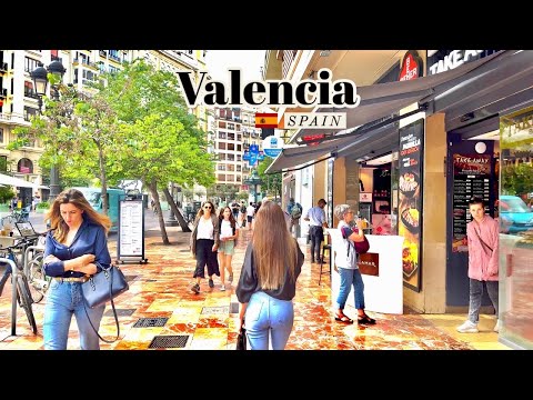 VALENCIA, SPAIN 🇪🇸 - SUMMER 2023 - 4K-HDR Walking Tour