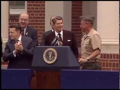 President Reagan's Remarks to Marine Recruits on Parris Island on June 4, 1986